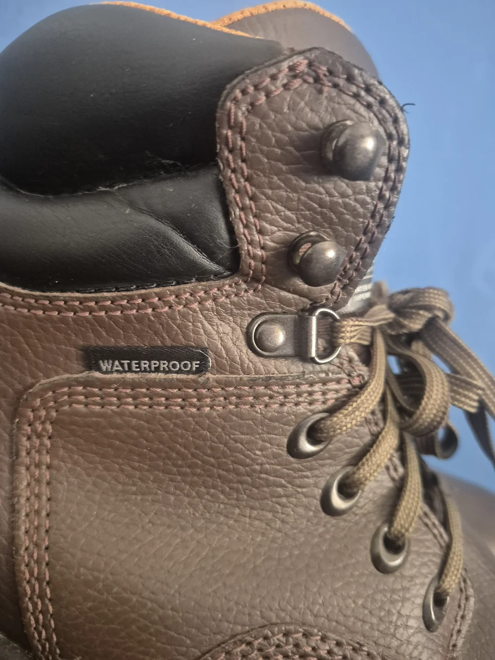 Brahma Men’s Brown Waterproof Steel Toe Work Boots